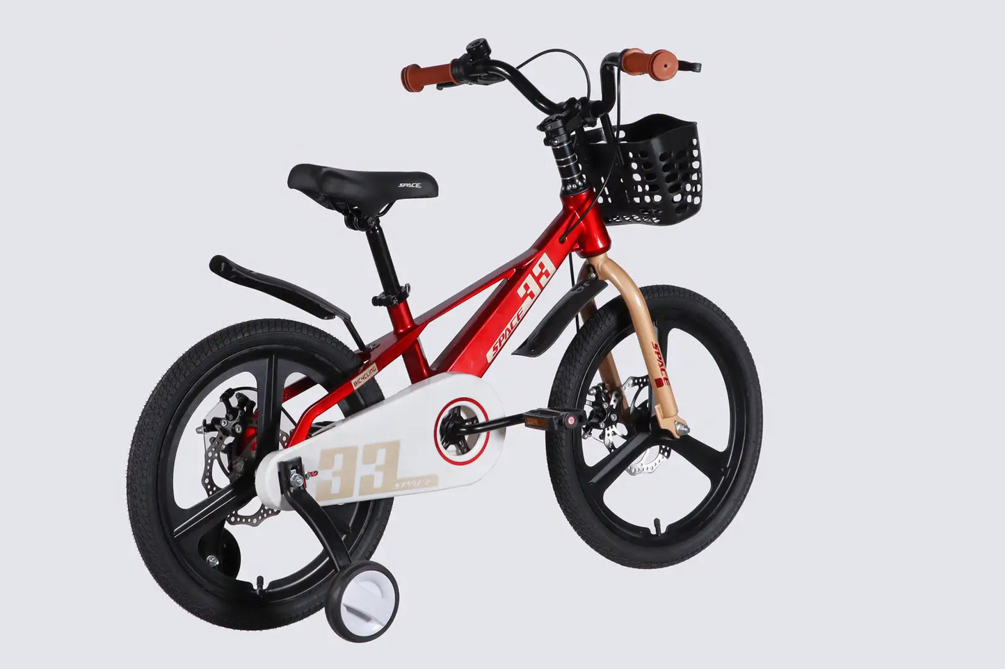 Велосипед MG 18" SPACE KID ORION DD рама-10" червоний з сірим 2026