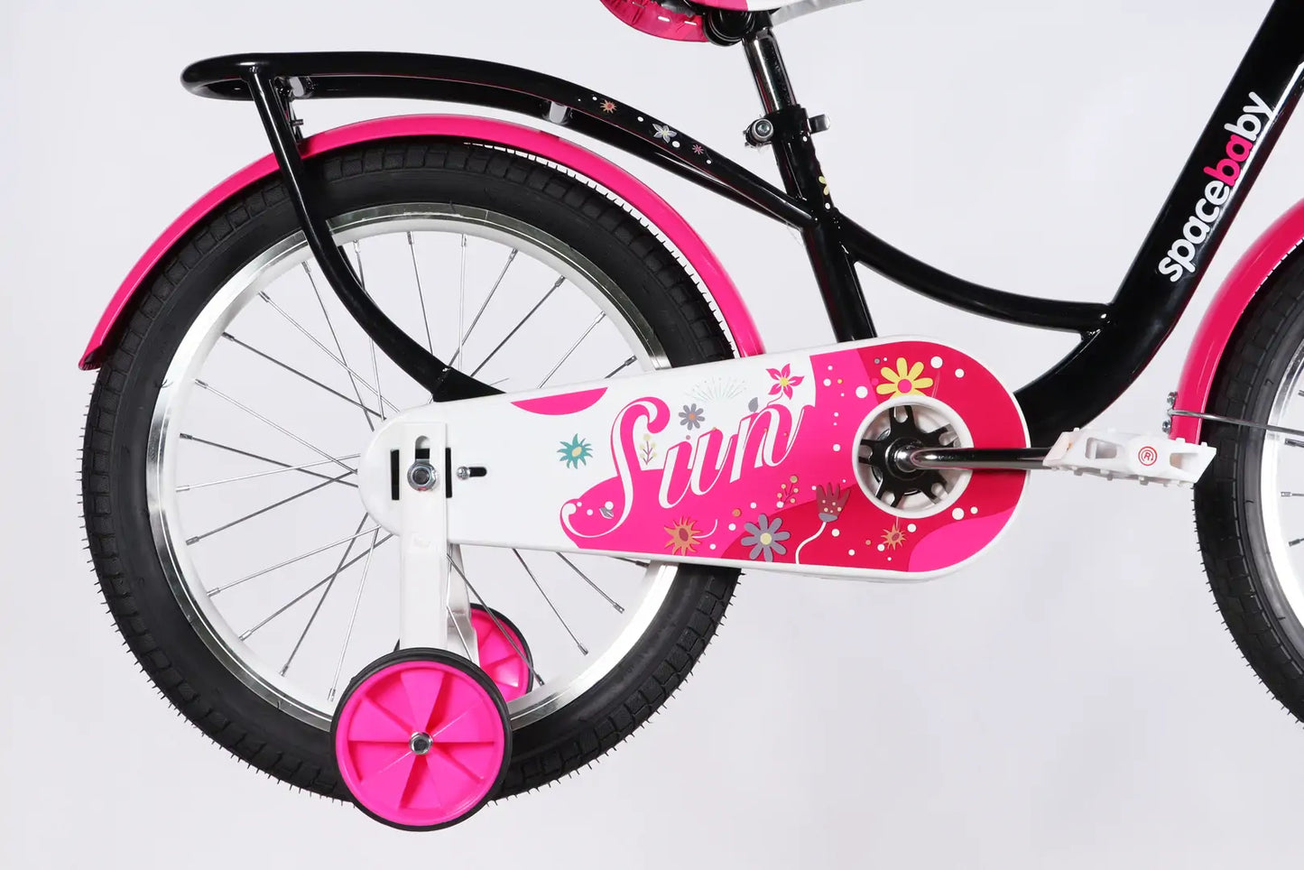 Велосипед ST 18" SPACE KID SUN BH рама-10" чорний з рожевим 2026