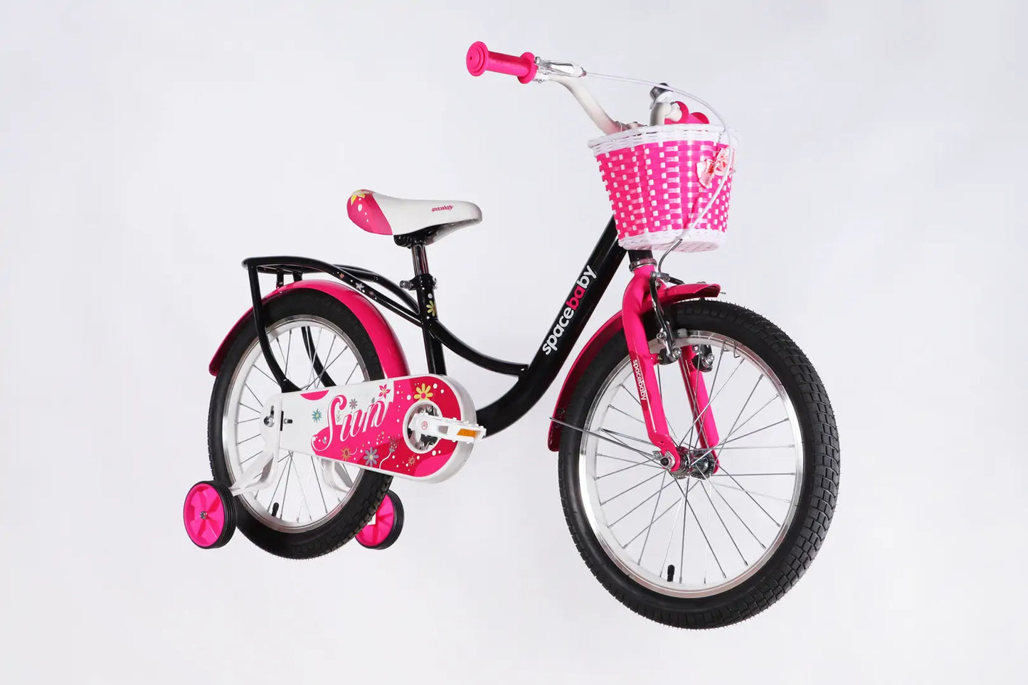 Велосипед ST 18" SPACE KID SUN BH рама-10" чорний з рожевим 2026