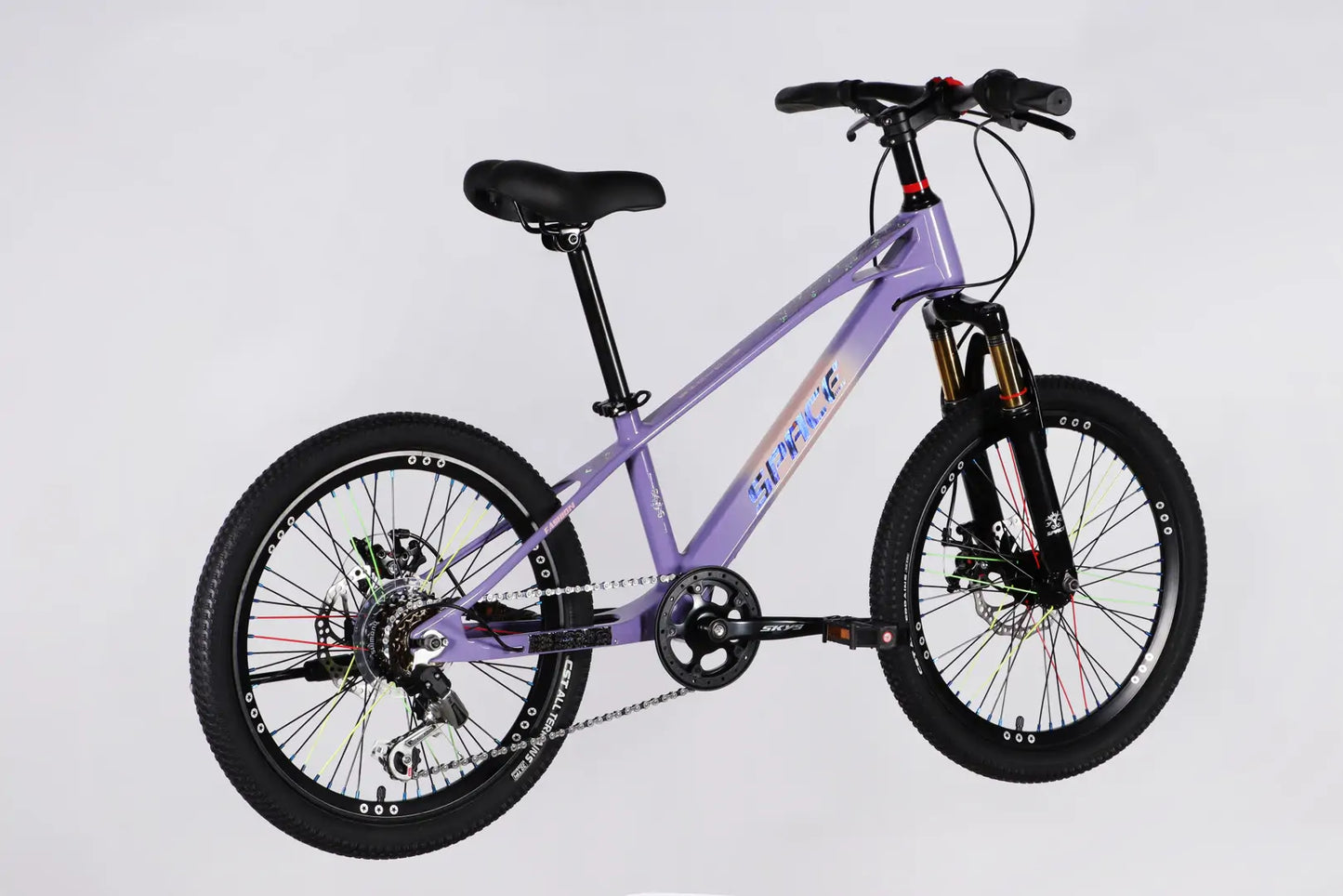 Велосипед MG 20" SPACE KID ALIOTH DD FR рама-11" фіолетовий 2025