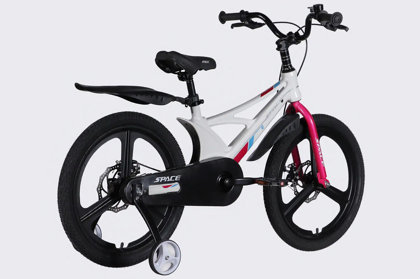 Велосипед MG 20" SPACE KID STAR DD рама-11" білий з рожевим 2026