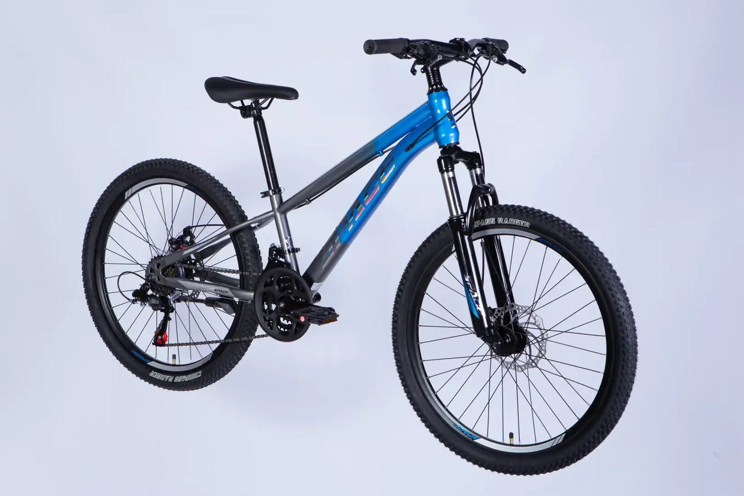 Велосипед ST 24" SPACE MARS DD FR рама-11" синьо-сірий 2026