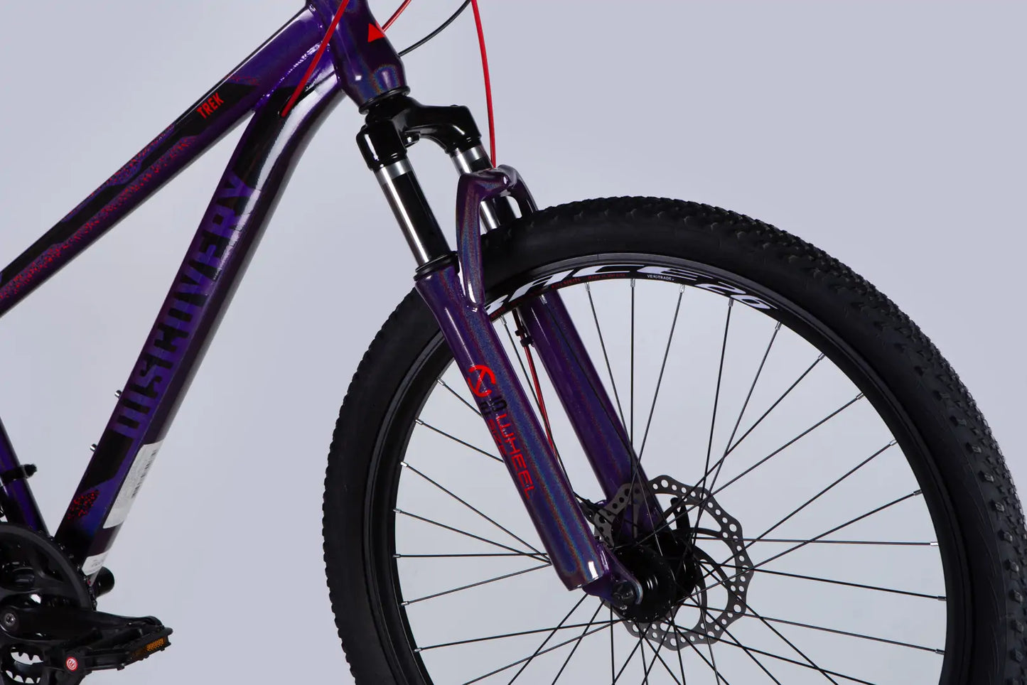 Велосипед ST 26" Discovery TREK DD FR рама-13" фіолетовий 2025