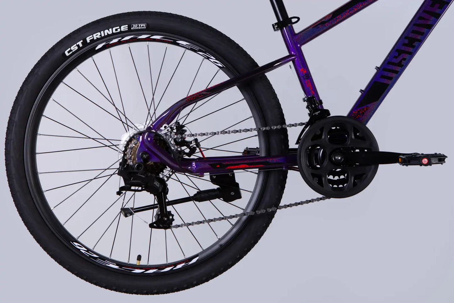Велосипед ST 26" Discovery TREK DD FR рама-13" фіолетовий 2025
