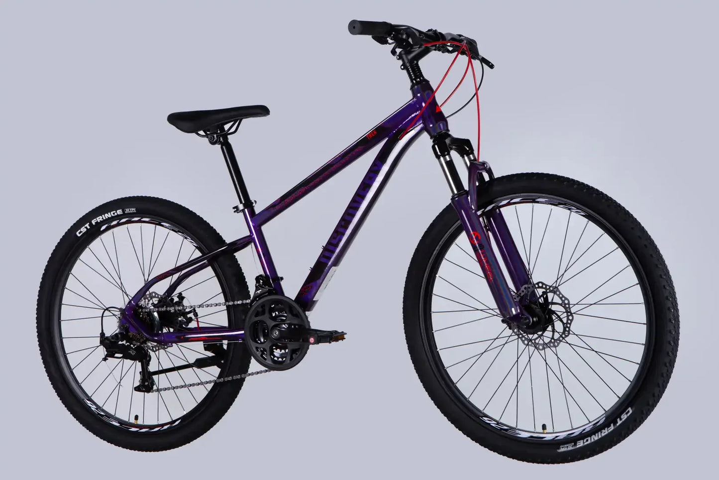 Велосипед ST 26" Discovery TREK DD FR рама-13" фіолетовий 2025