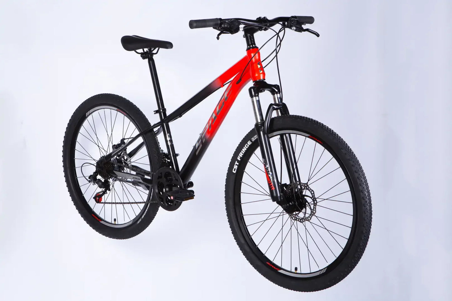 Велосипед ST 26" SPACE MARS DD FR рама-13" червоно-чорний 2026
