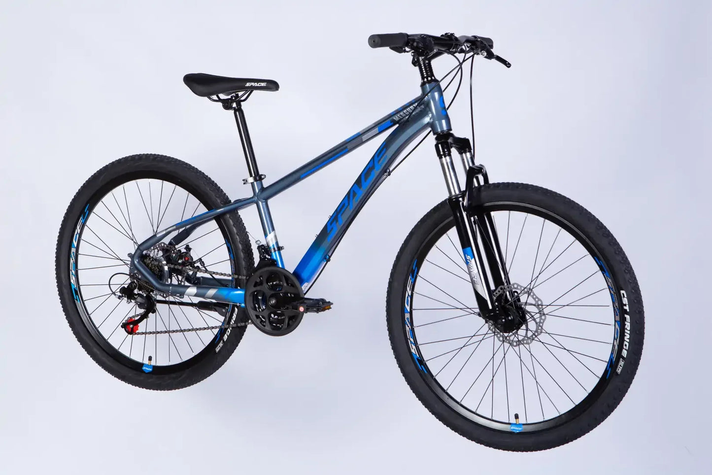 Велосипед AL 26" SPACE MERCURY DD FR рама-13" сіро-синій 2026