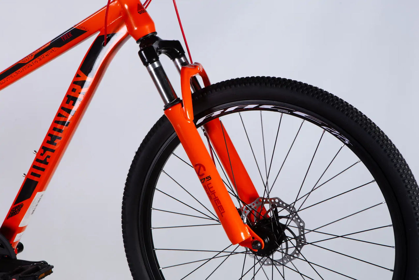 Велосипед ST 27.5" Discovery TREK DD FR рама-16" помаранчевий 2025