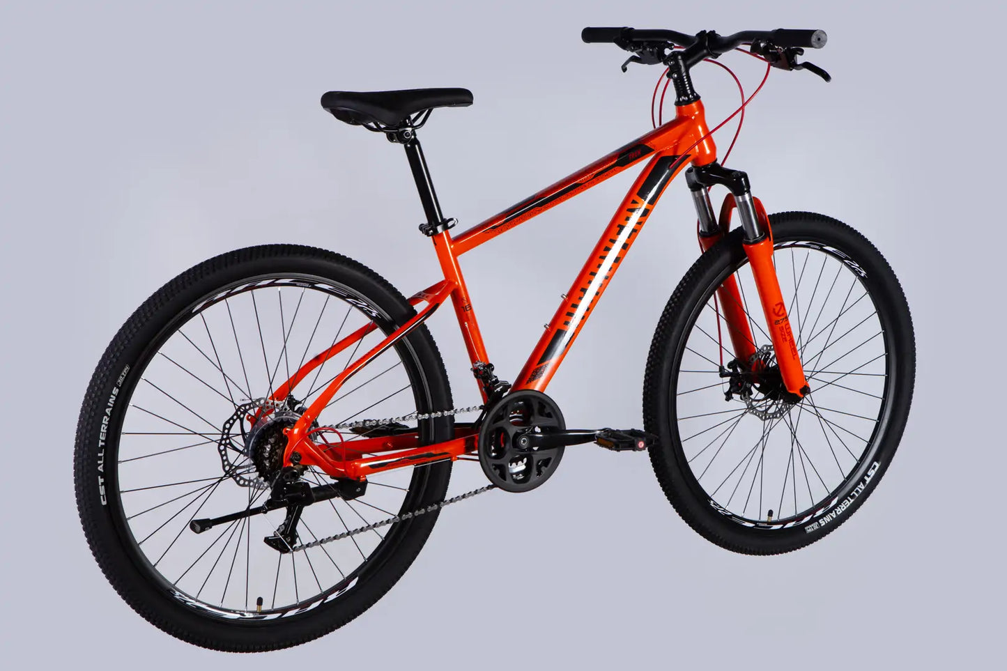 Велосипед ST 27.5" Discovery TREK DD FR рама-16" помаранчевий 2025