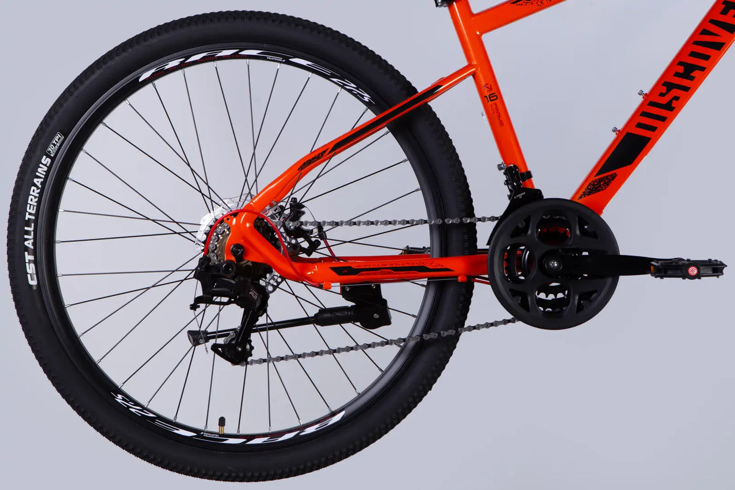 Велосипед ST 27.5" Discovery TREK DD FR рама-16" помаранчевий 2025