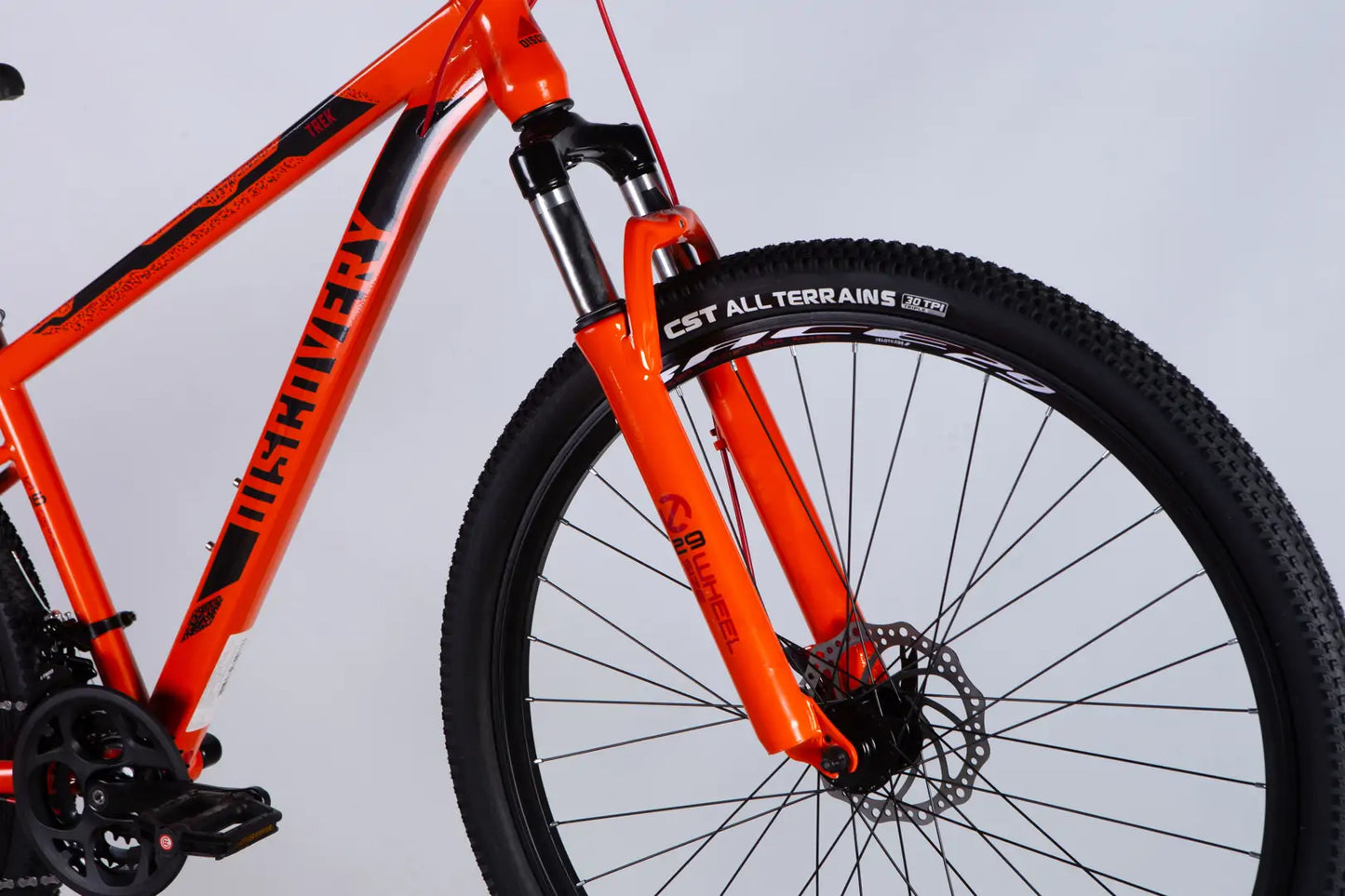 Велосипед ST 29" Discovery TREK DD FR рама-16" помаранчевий 2025