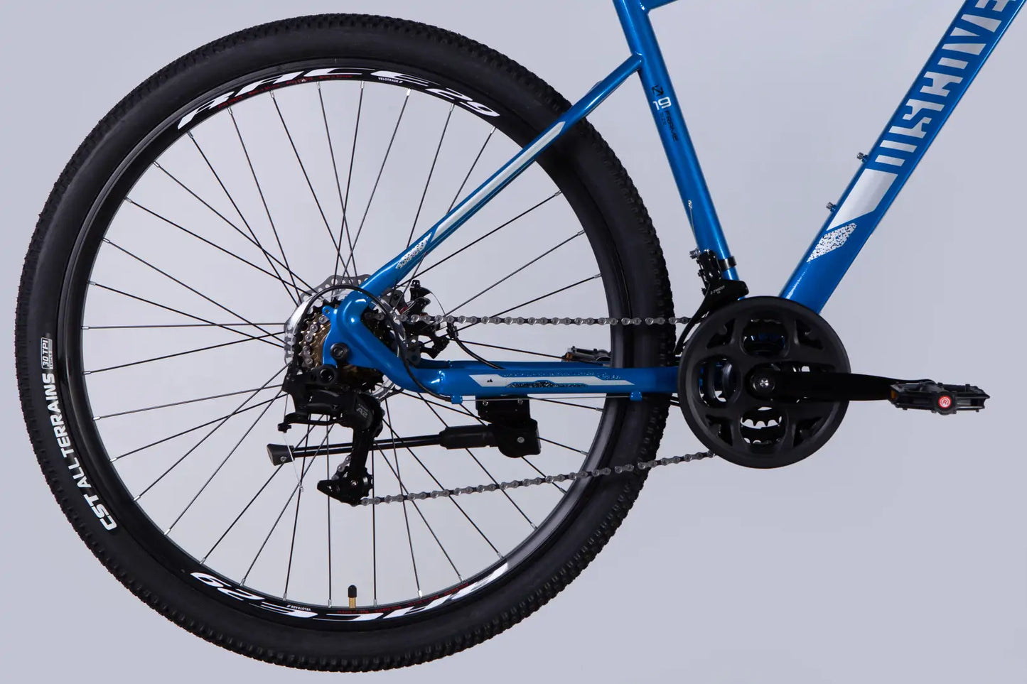 Велосипед ST 29" Discovery TREK DD FR рама-19" синьо-сріблястий 2025