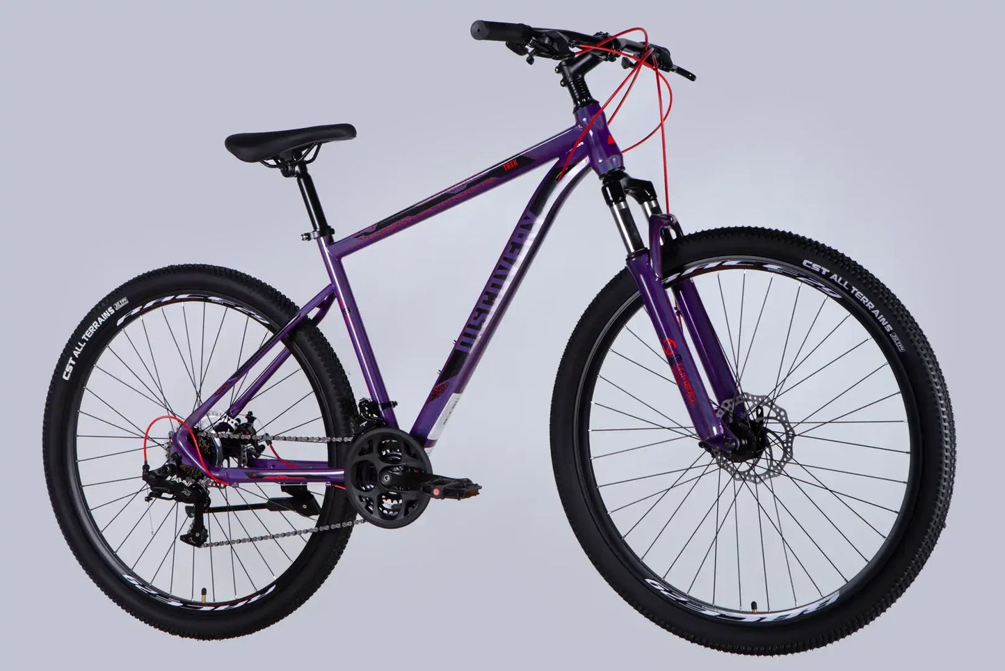 Велосипед ST 29" Discovery TREK DD FR рама-19" фіолетовий 2025