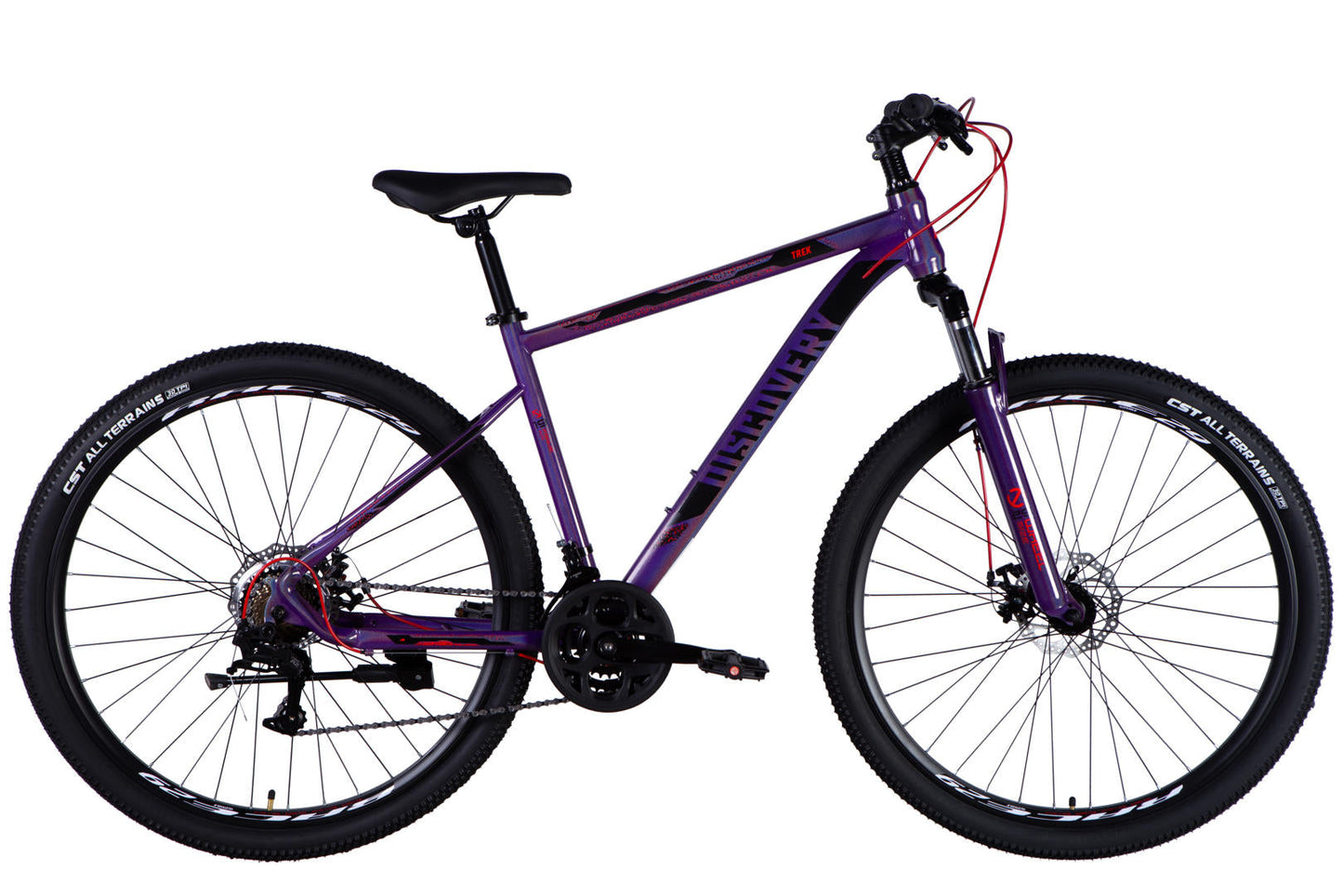 Велосипед ST 29" Discovery TREK DD FR рама-19" фіолетовий 2025