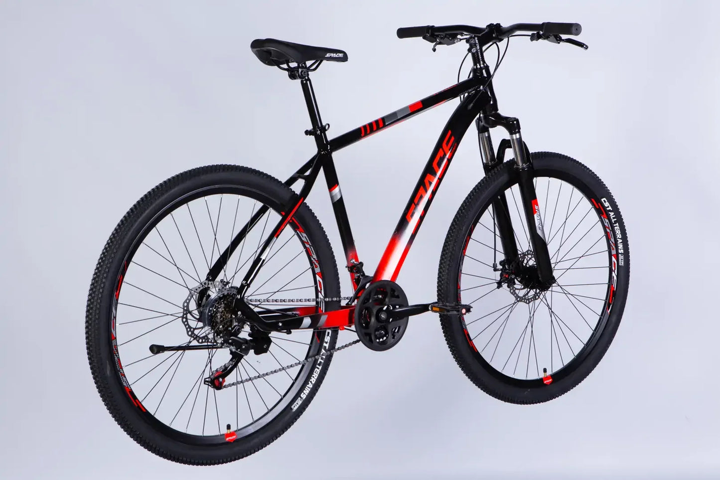 Велосипед AL 29" SPACE MERCURY DD FR рама-20" чорно-червоний 2026