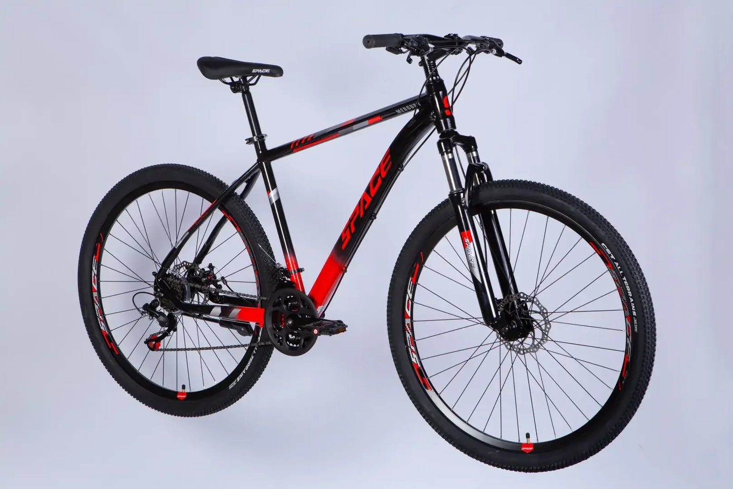 Велосипед AL 29" SPACE MERCURY DD FR рама-20" чорно-червоний 2026