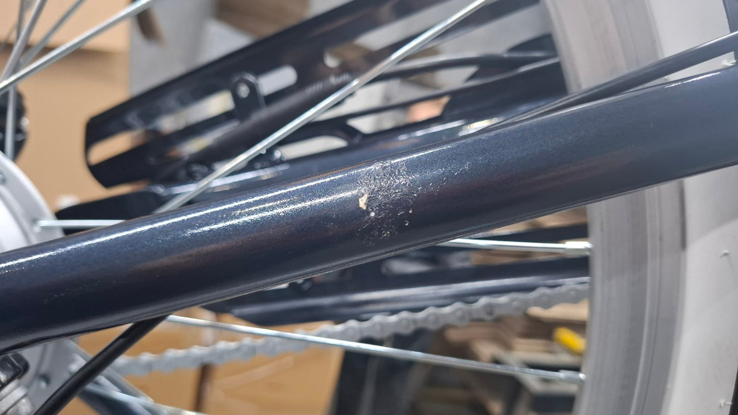 Велосипед уцінений з електроприводом 28" AL Dorozhnik eCORAL DD FR рама-19" 48B 17.5А*г 500Вт темно-сірий 2026