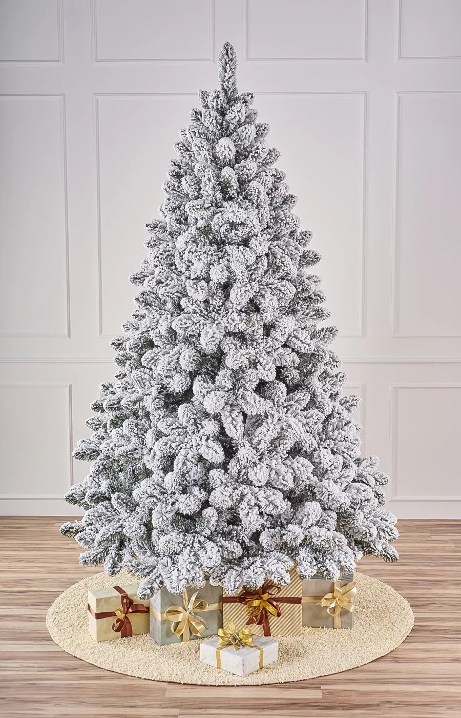 Елка литая рояль заснеженная