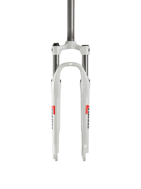 Вилка SR Suntour 26 M3030 disk 1-1/8"x260мм, ход: 75мм, белая