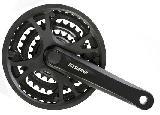 Шатун Suntour XCE-T312-PBSG 42x34x24T 170мм чорний