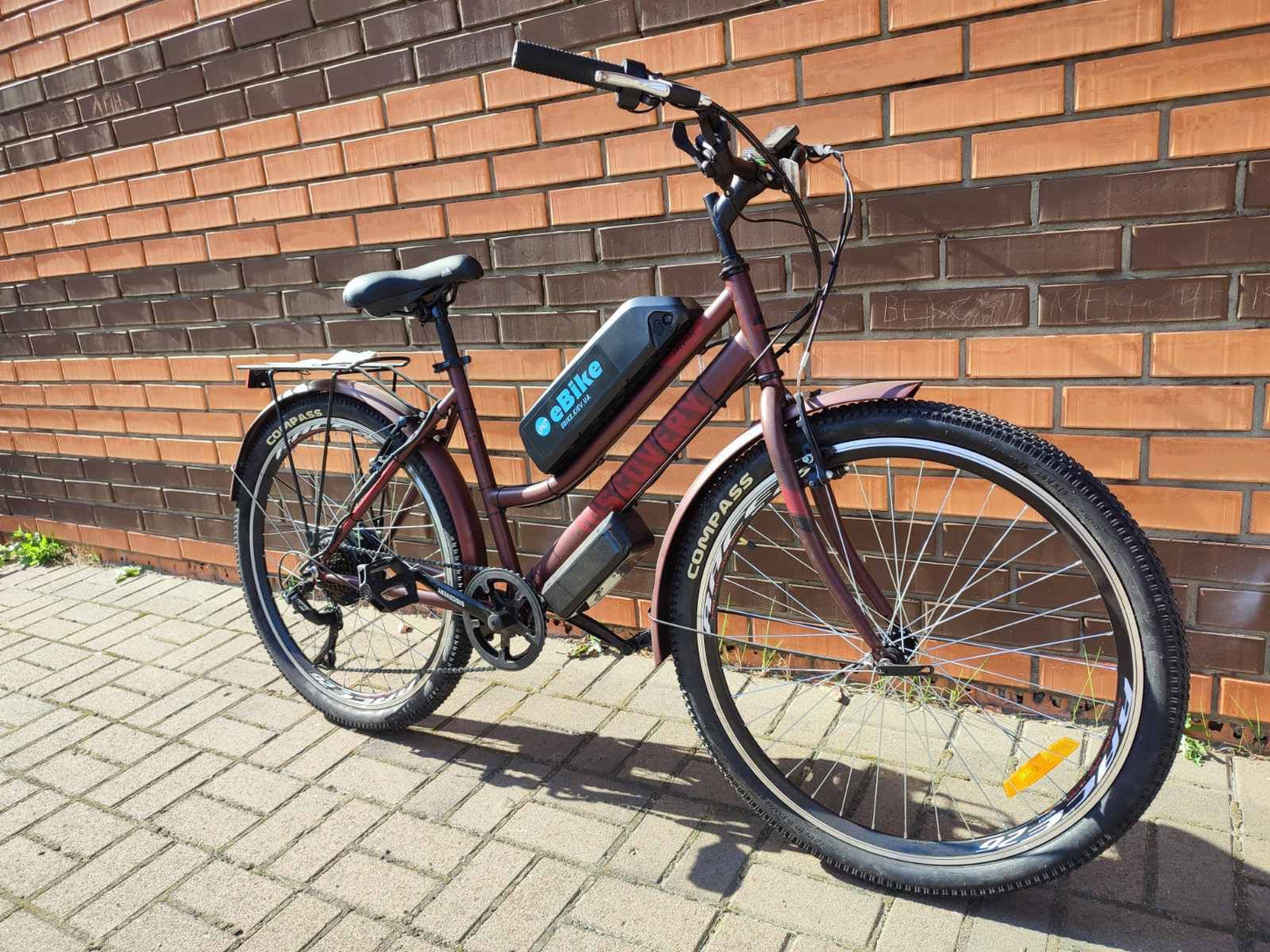 Електровелосипед 26" Discovery Prestige 36V 500W 15Ah Коричневий - фото 2