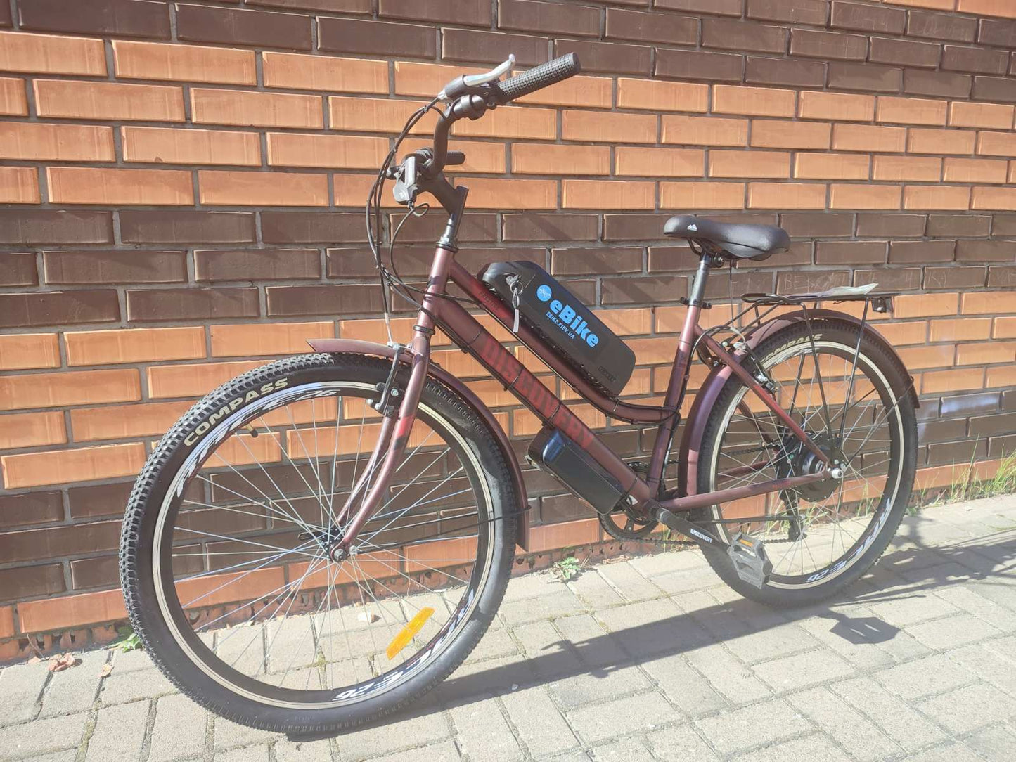 Електровелосипед 26" Discovery Prestige 36V 500W 15Ah Коричневий - фото 4