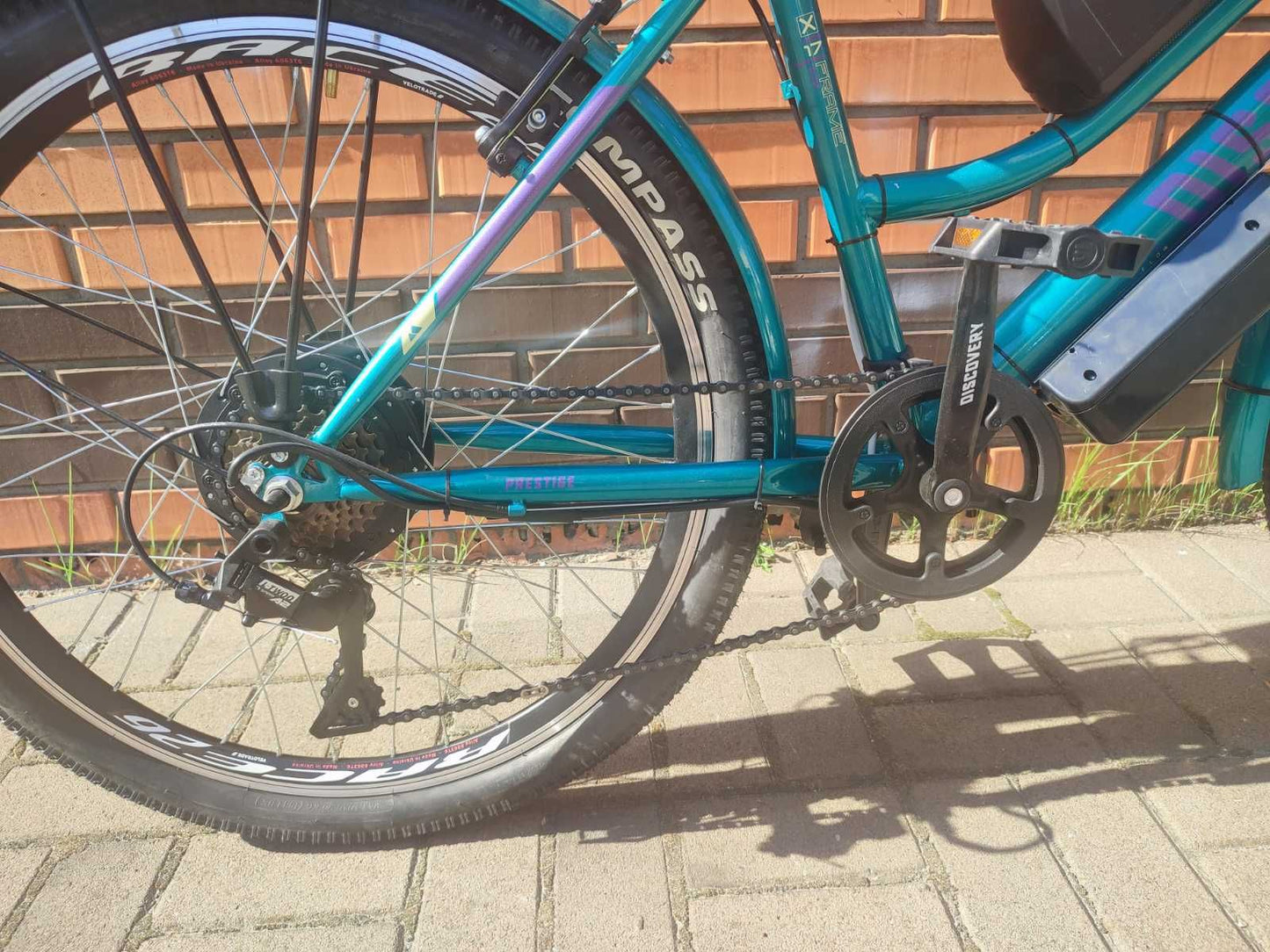 Електровелосипед 26" Discovery Prestige 36V 350W 12Ah зелений - фото 8