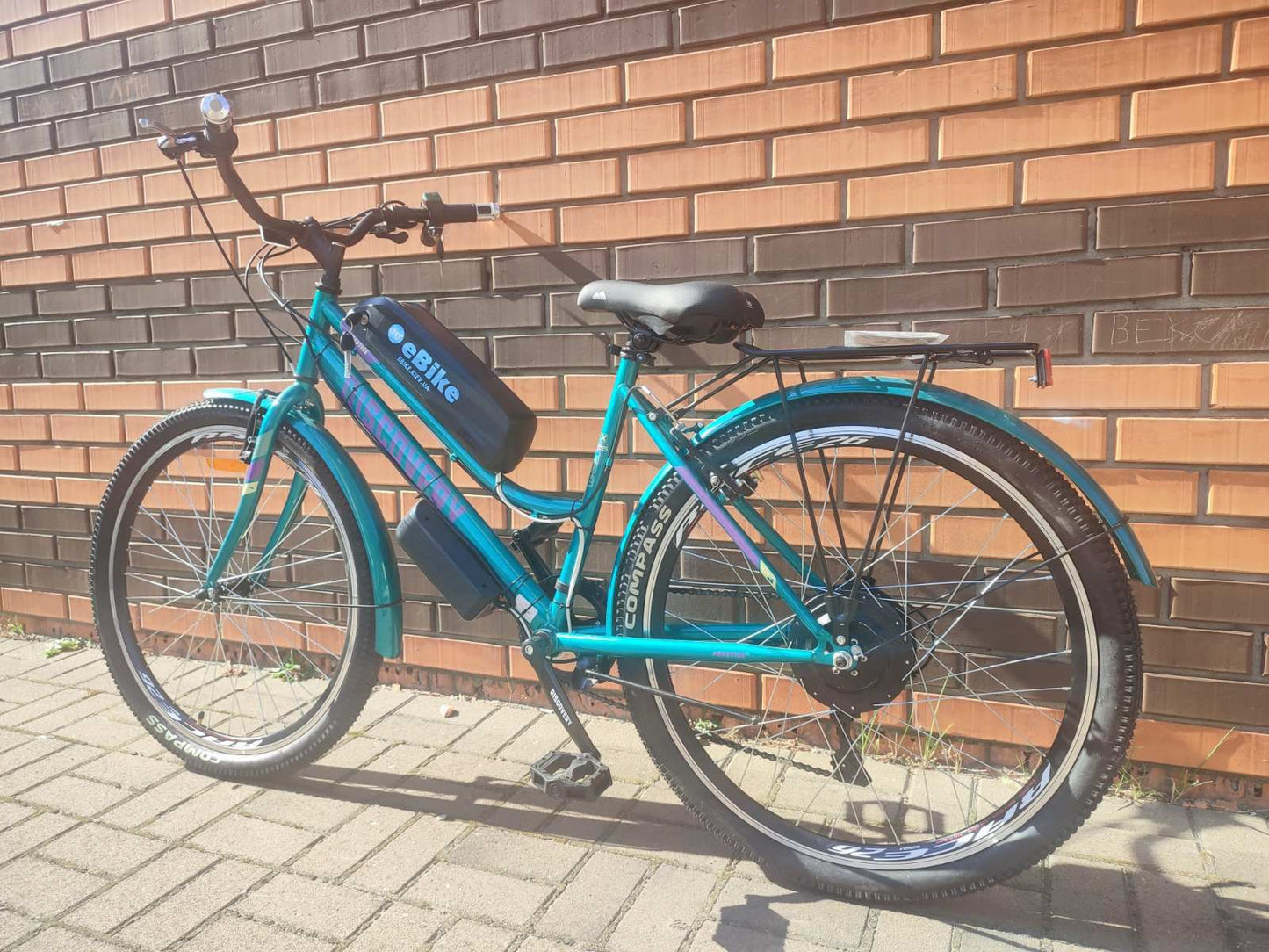 Електровелосипед 26" Discovery Prestige 36V 350W 12Ah зелений - фото 2