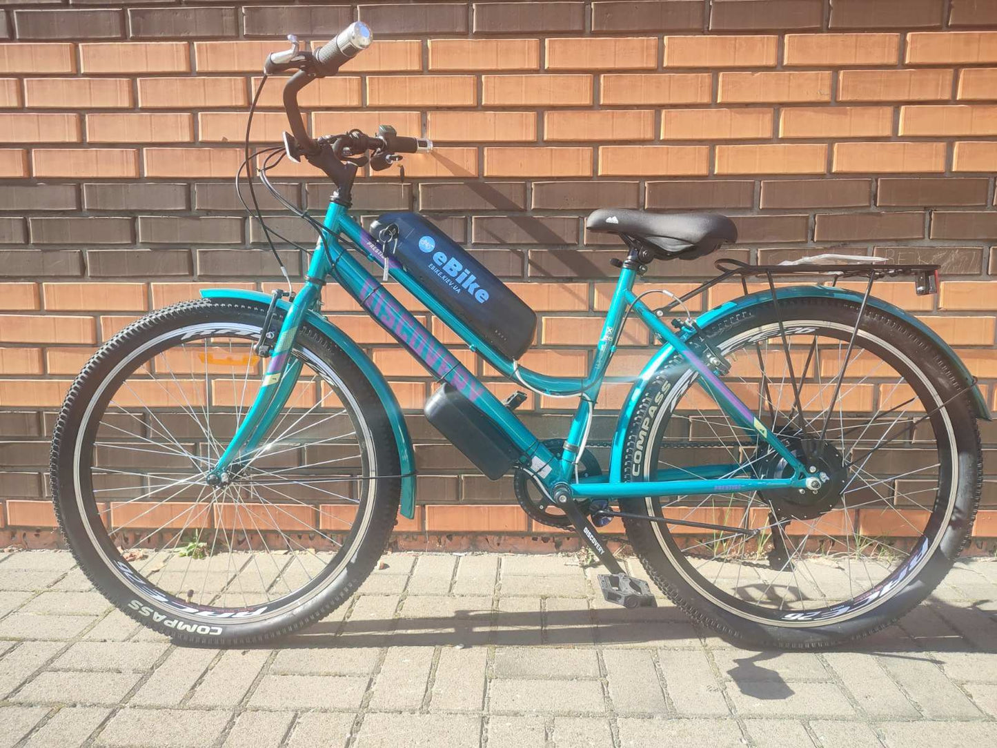 Електровелосипед 26" Discovery Prestige 36V 500W 15Ah Сірий - фото 1