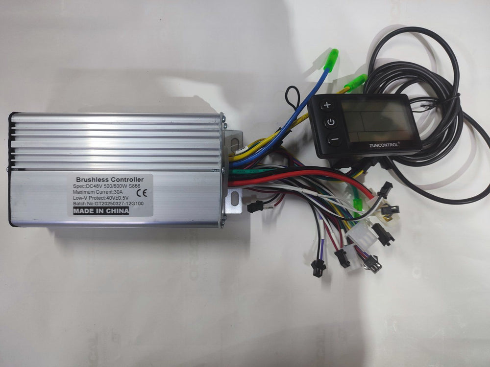 Контролер з монітором Brushless 36/48V 30A 500/600W - фото 1