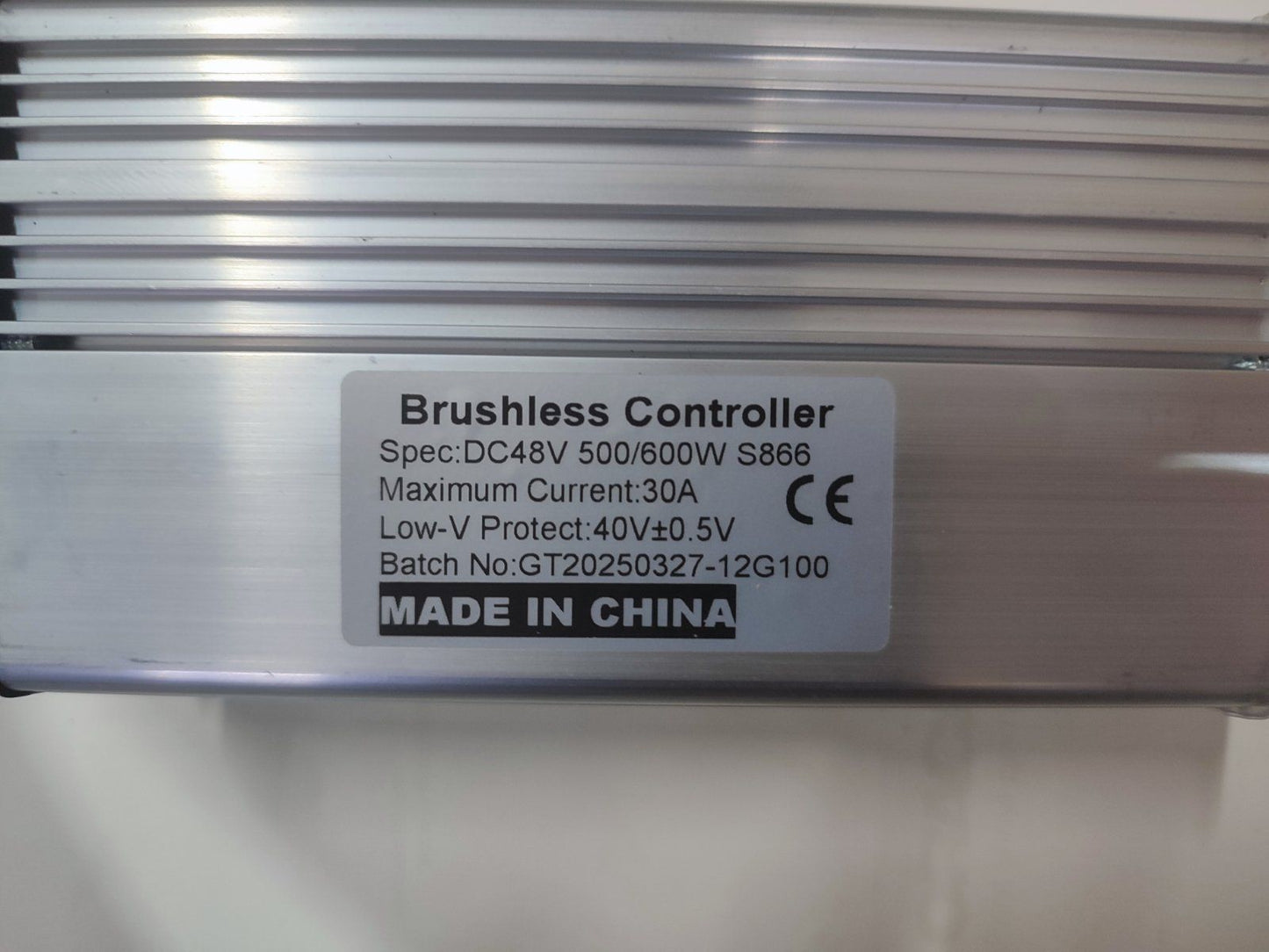 Контролер з монітором Brushless 36/48V 30A 500/600W - фото 2